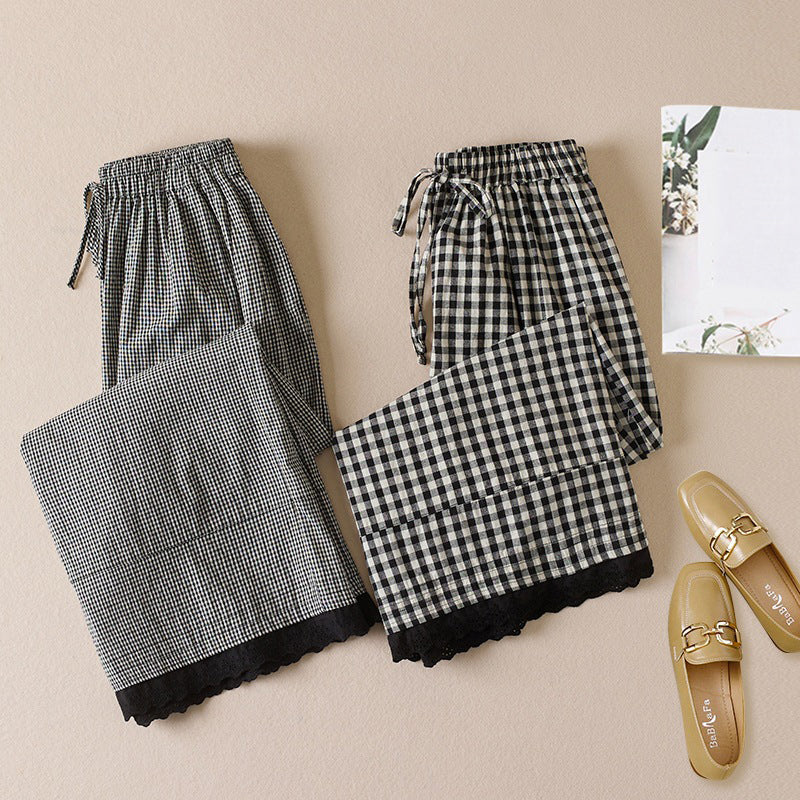 A Vintage Style Pants with Delicate Timeless Details