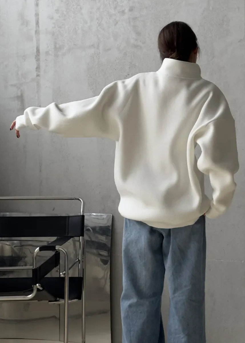 Vintage Inspired Pullover with a Contemporary Edge