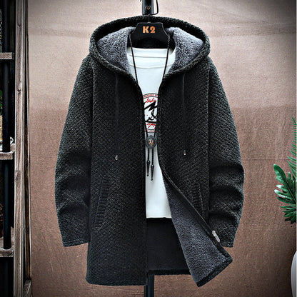 Men's Vintage Knitted Pattern Cardigan Sweater elevenforest