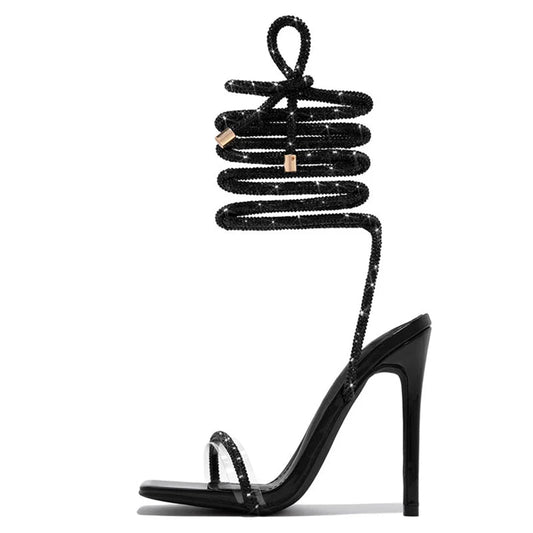 A Vintage Style Sandals with Delicate Timeless Details