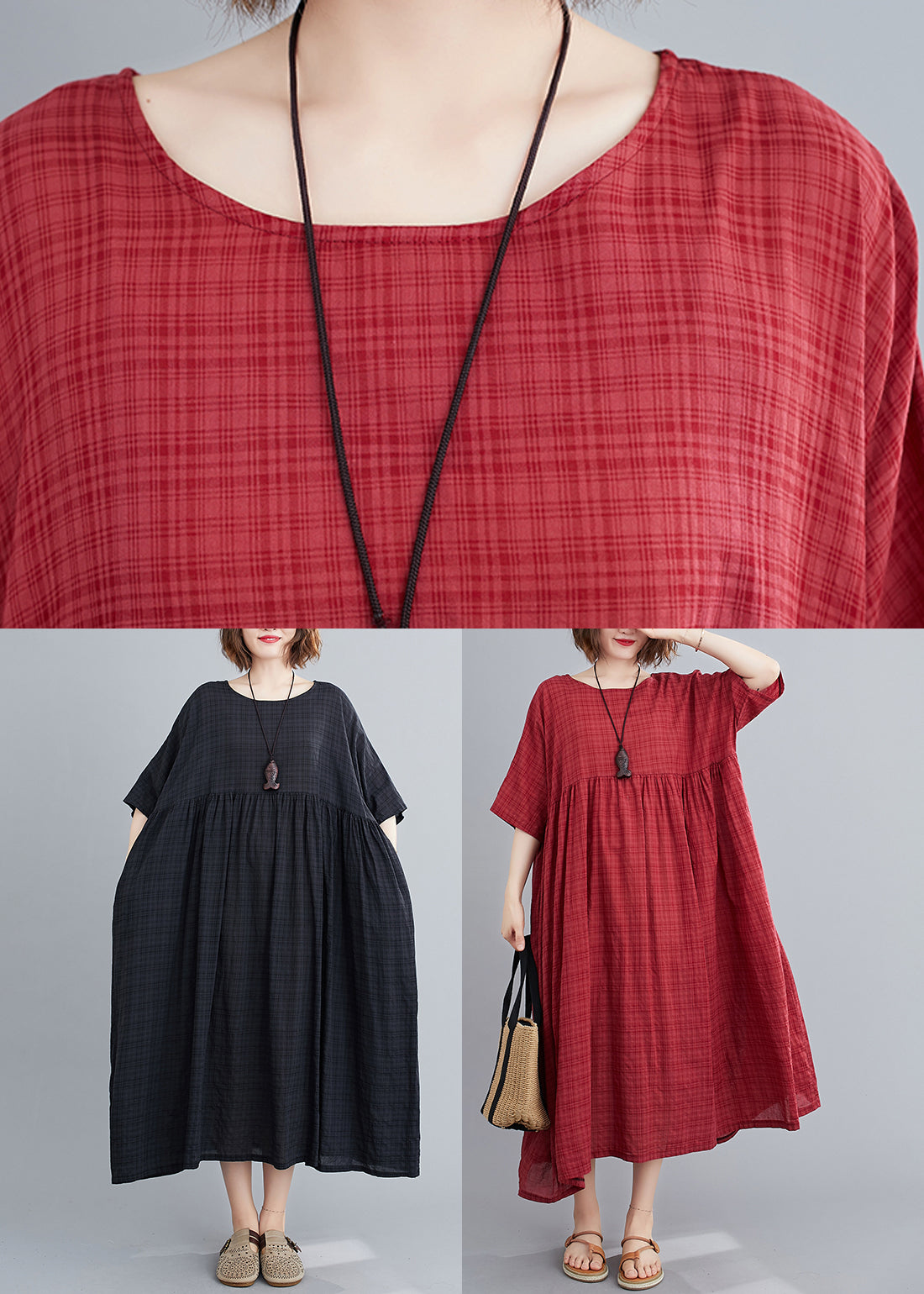 Classic Vintage Dress with a Flattering Fit