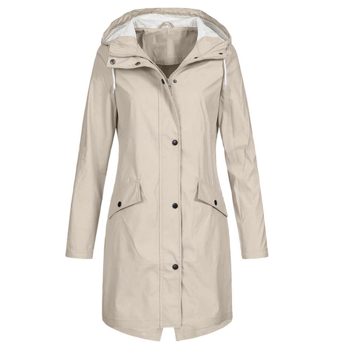 Coat with a refined design