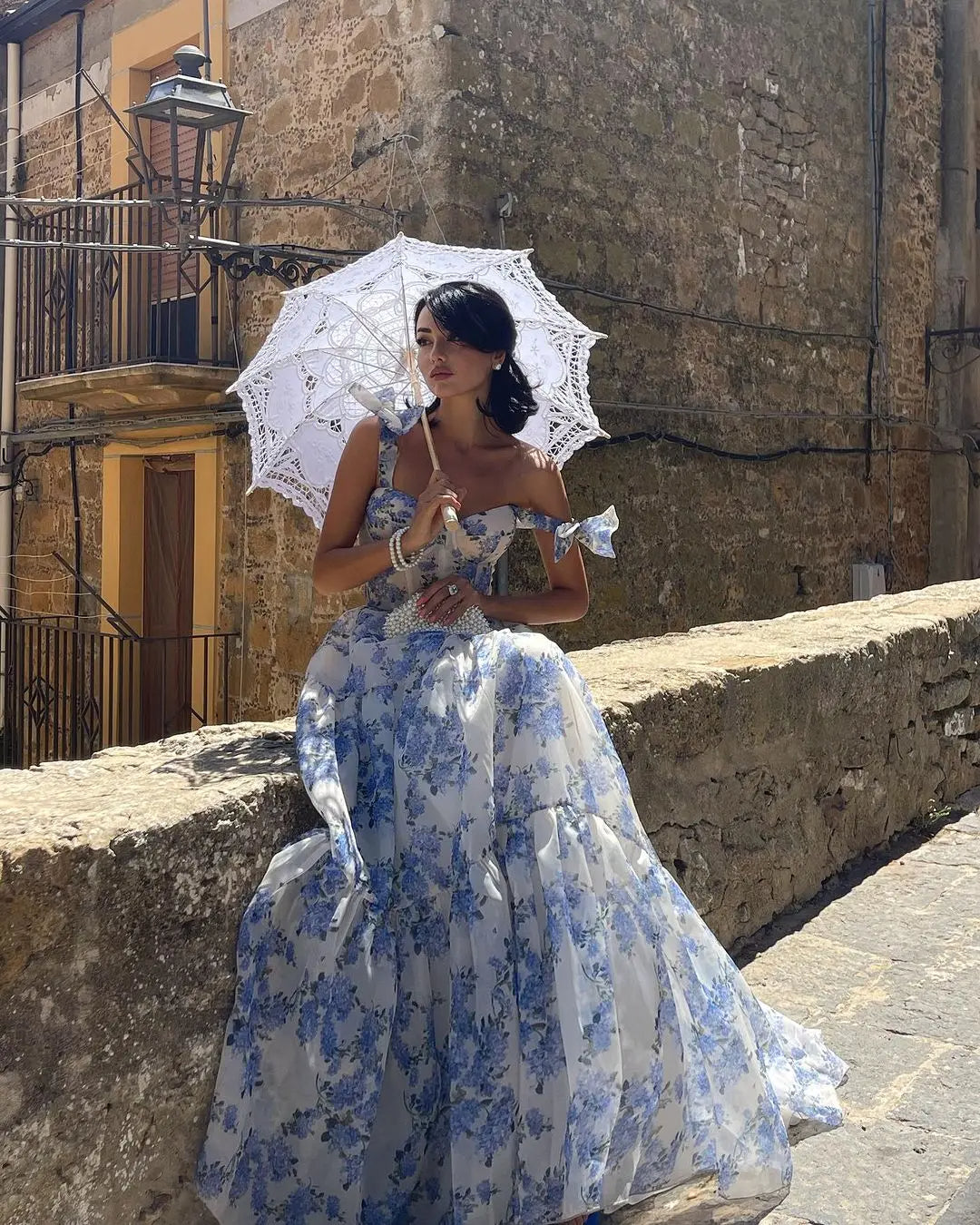 A Vintage Style Dress with Delicate Timeless Details
