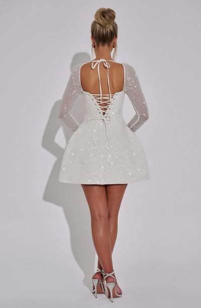 A Vintage Style Dress with Delicate Timeless Details