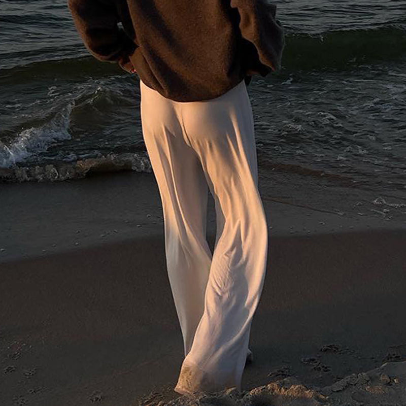 A Vintage Style Pants with Delicate Timeless Details
