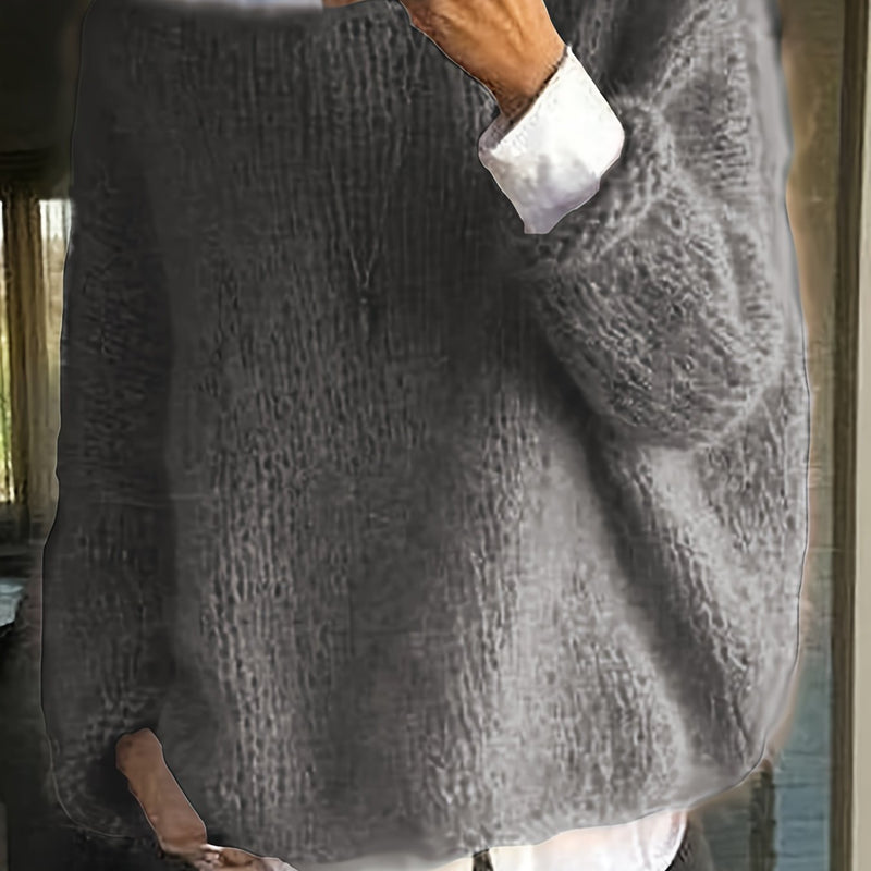 JO | Cozy oversized knitted sweater
