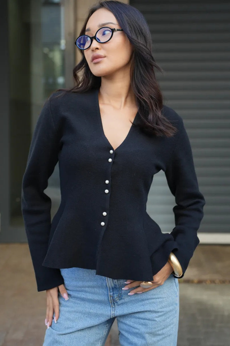Beautifully Finished Cardigan in a Timeless Design