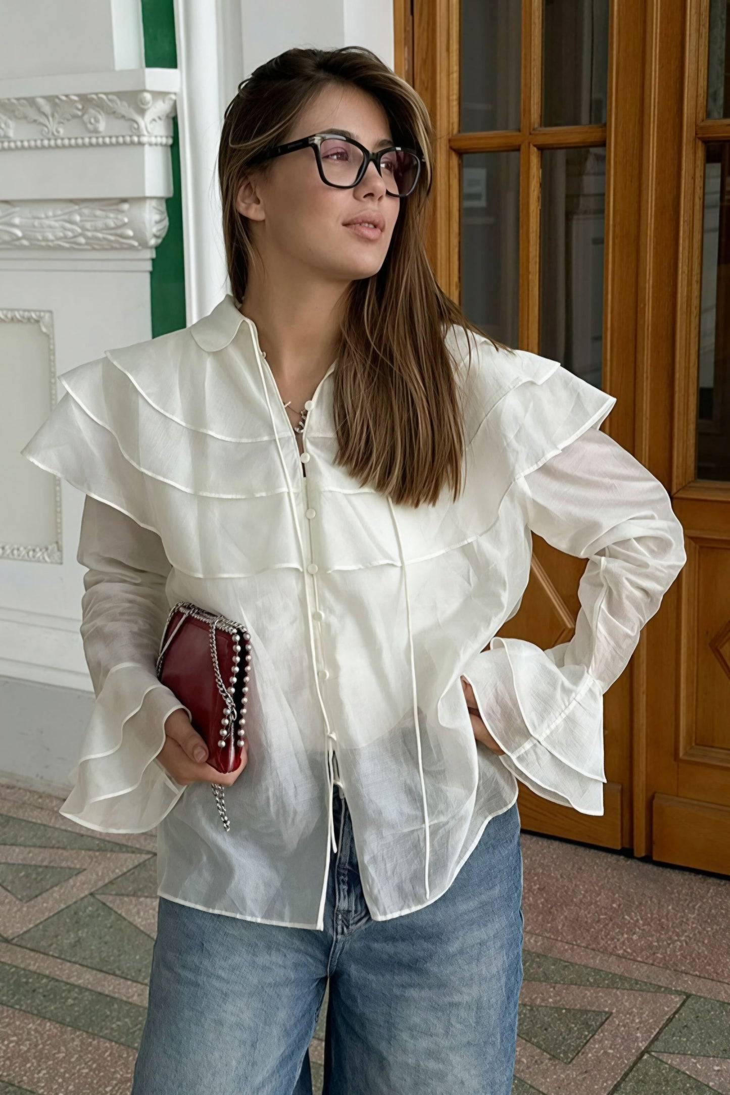 Polished Blouse with an Effortless Classic Look