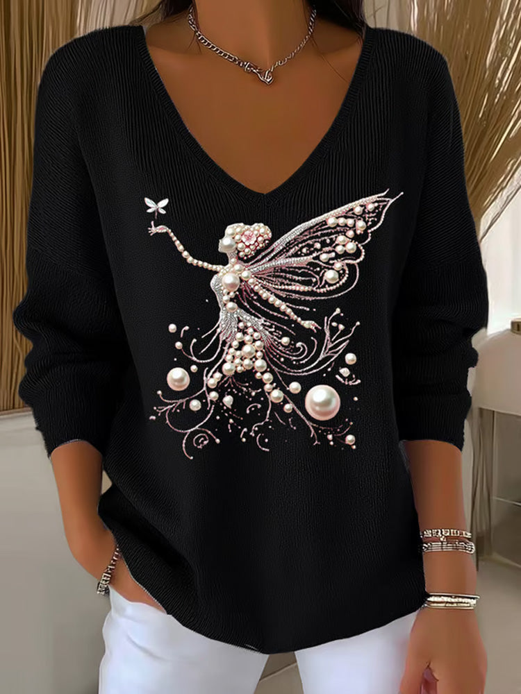 Gracefully Designed Sweater