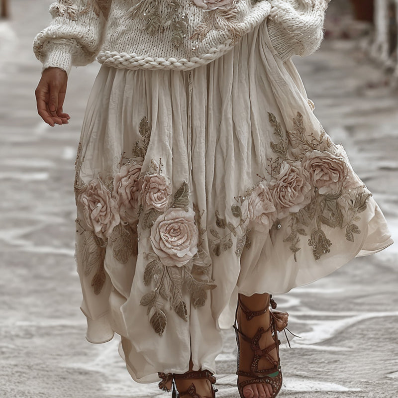 Gracefully Designed Sweater