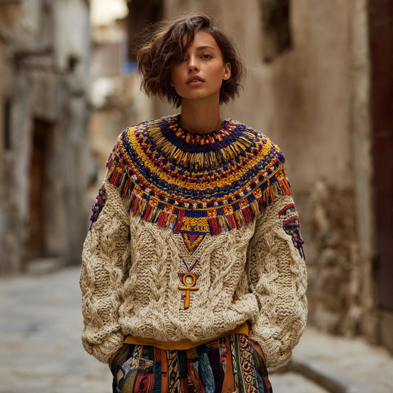 Gracefully Designed Sweater