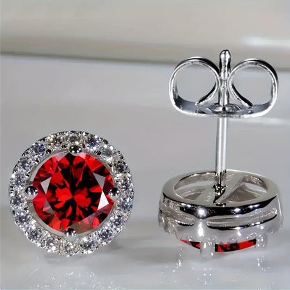 L��cia Rosavelle White Gold Earrings
