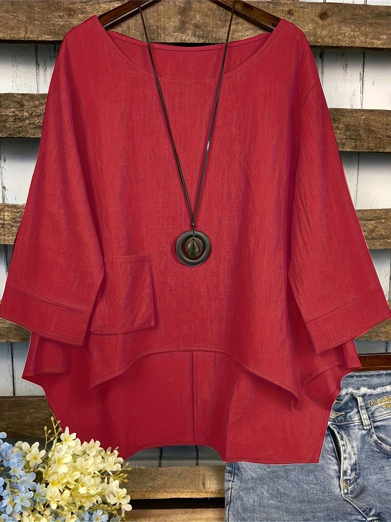 Relaxed and fresh blouse