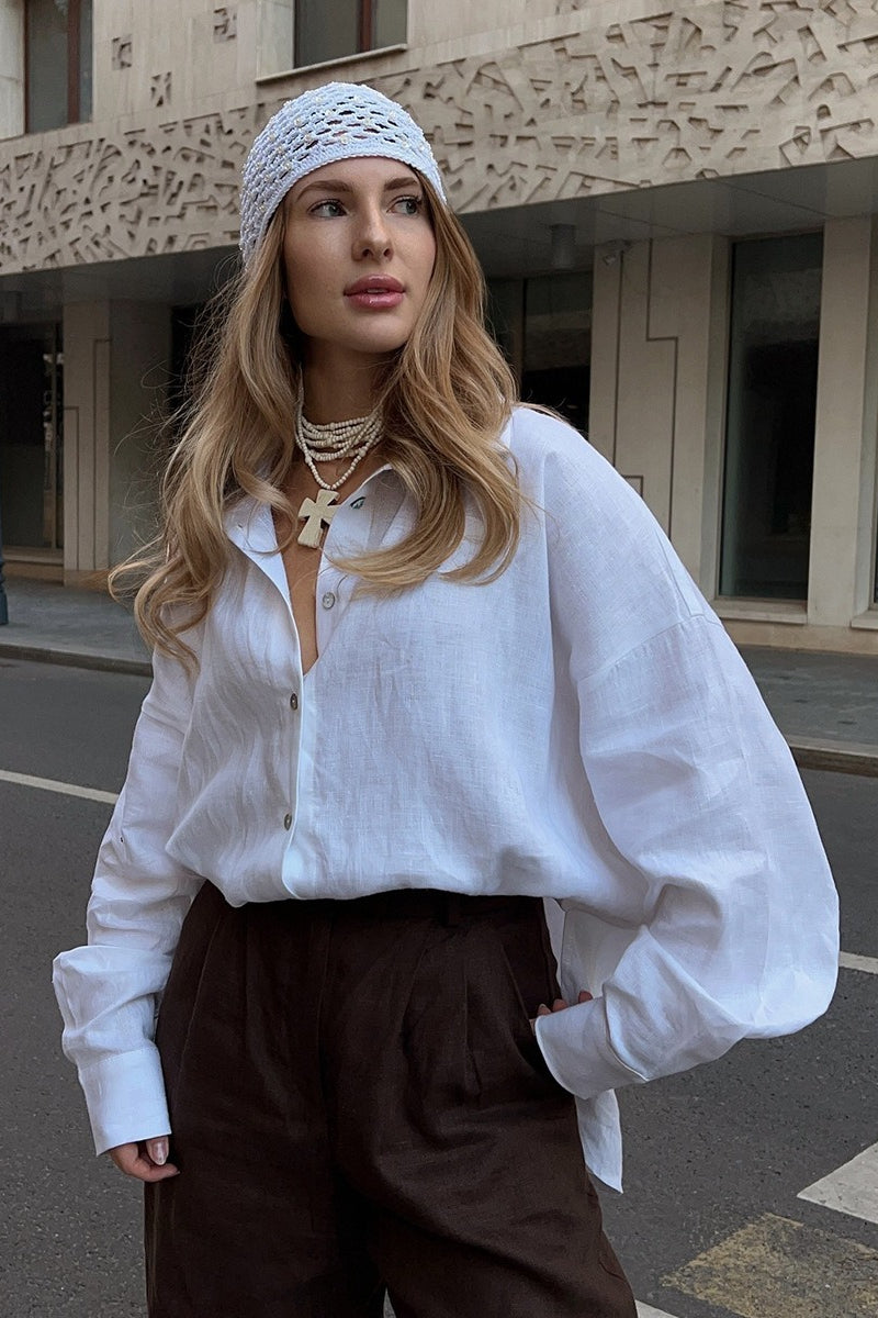 Beautifully Finished Blouse in a Timeless Design