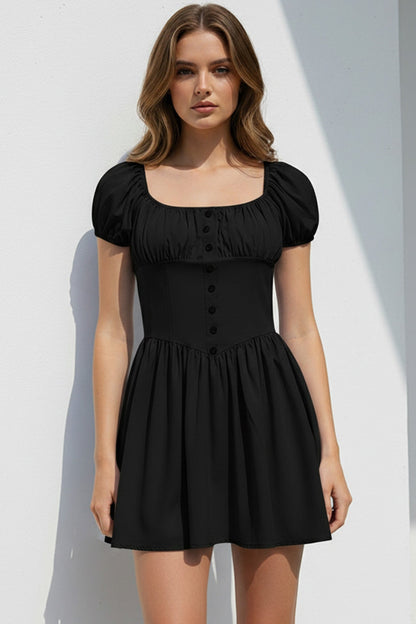 Classic Vintage Dress with a Flattering Fit