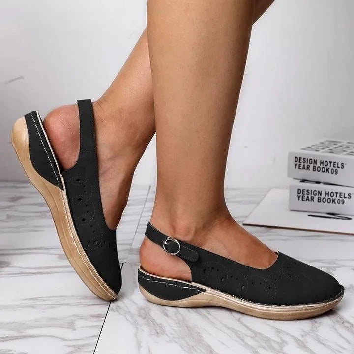 Graceful Orthopedic Flats for Modern Look