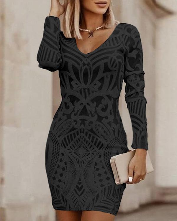 Simple and elegant general dress
