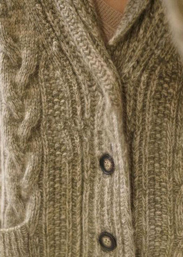 Classic Vintage Cardigan with a Flattering Fit
