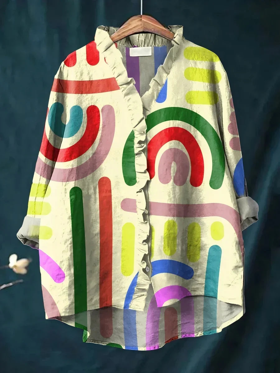 Shiny and playful shirt