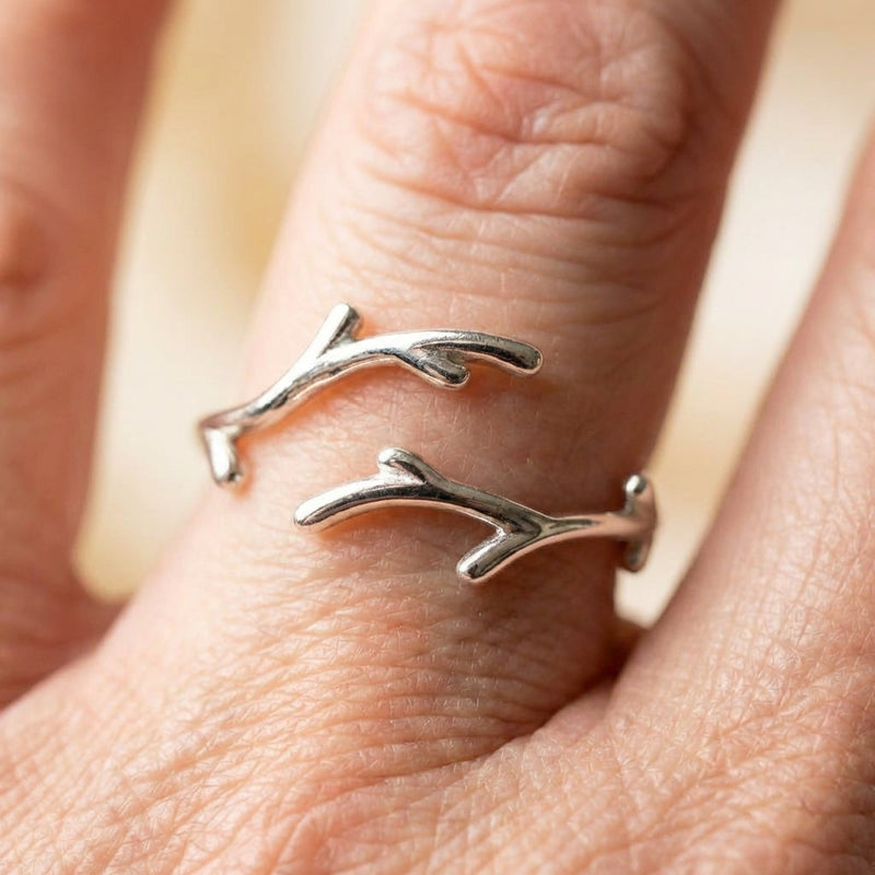 Antler Branch Ring