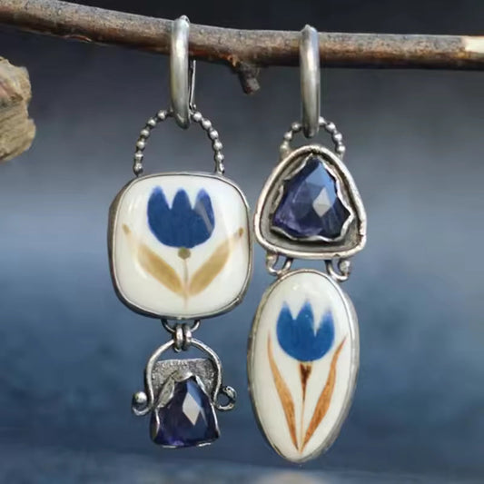 Artisan Porcelain Earrings