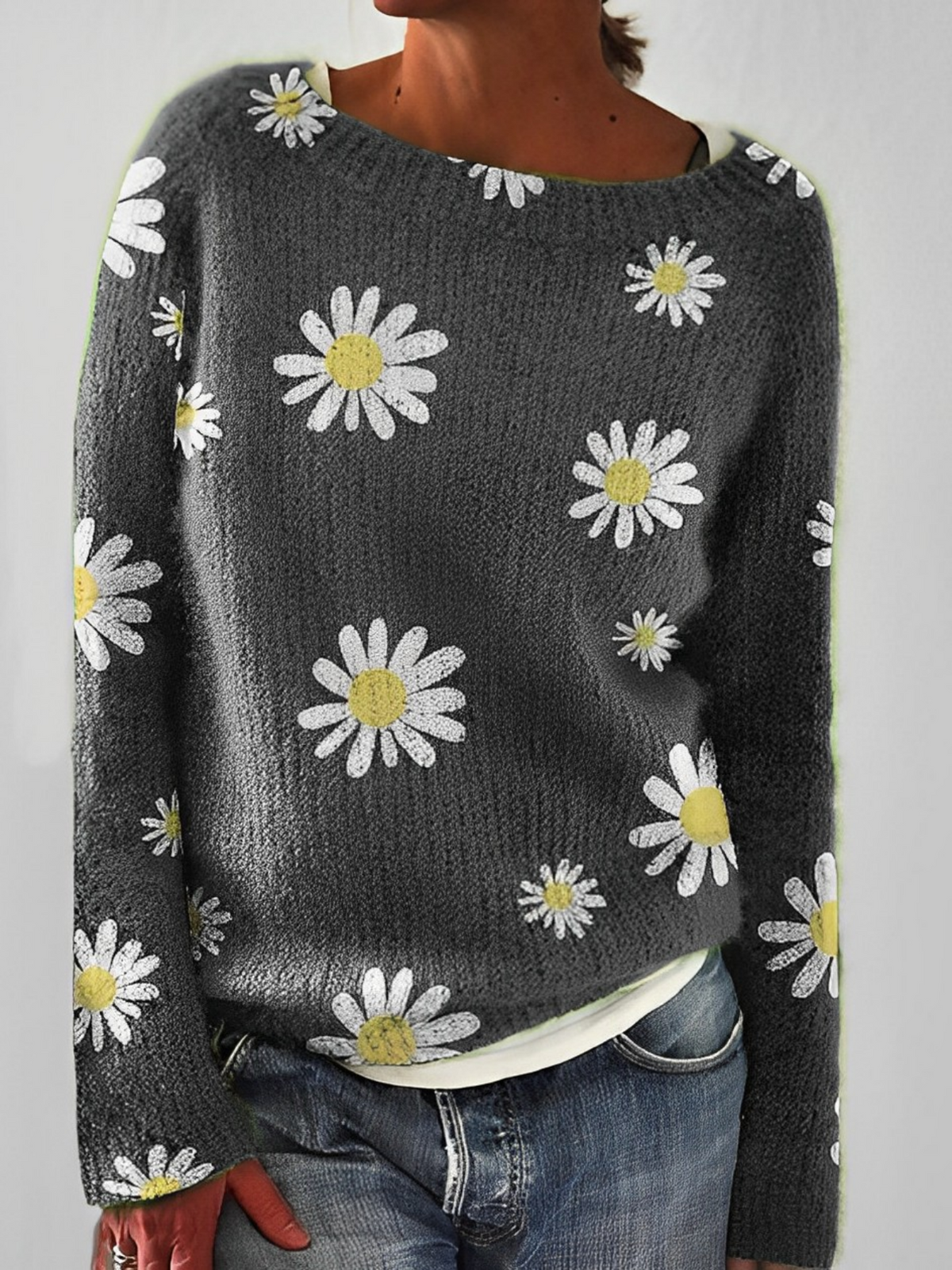 Simple and stylish sweater
