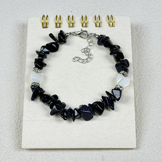 Black Onyx Chip Bracelet