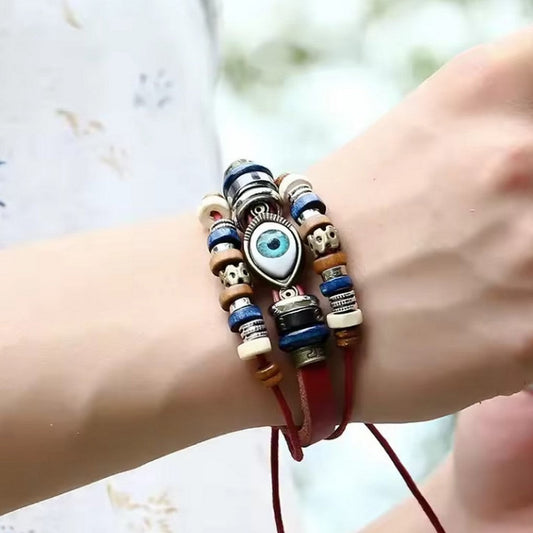 Bohemian Evil Eye Bracelet