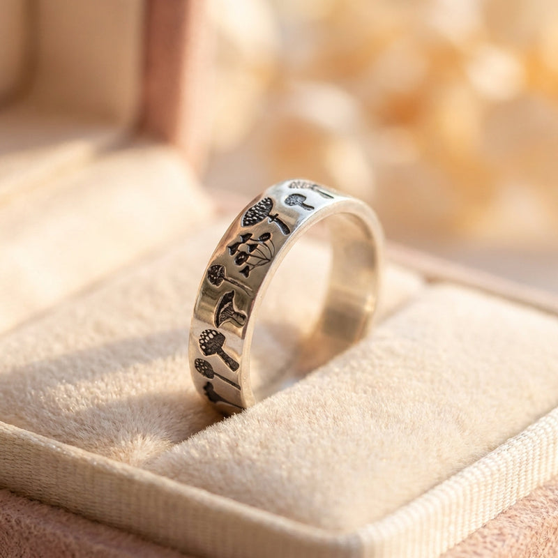 Bohemian Mushroom Ring