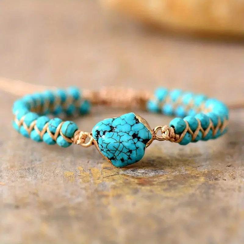 Bohemian Turquoise Bracelet