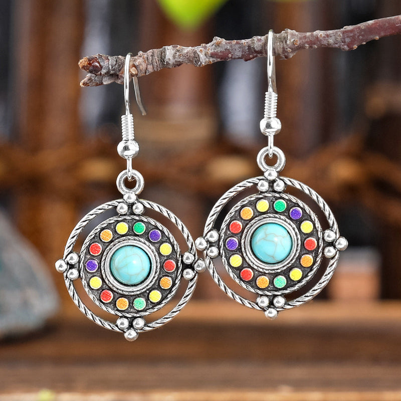 Bohemian Turquoise Earrings