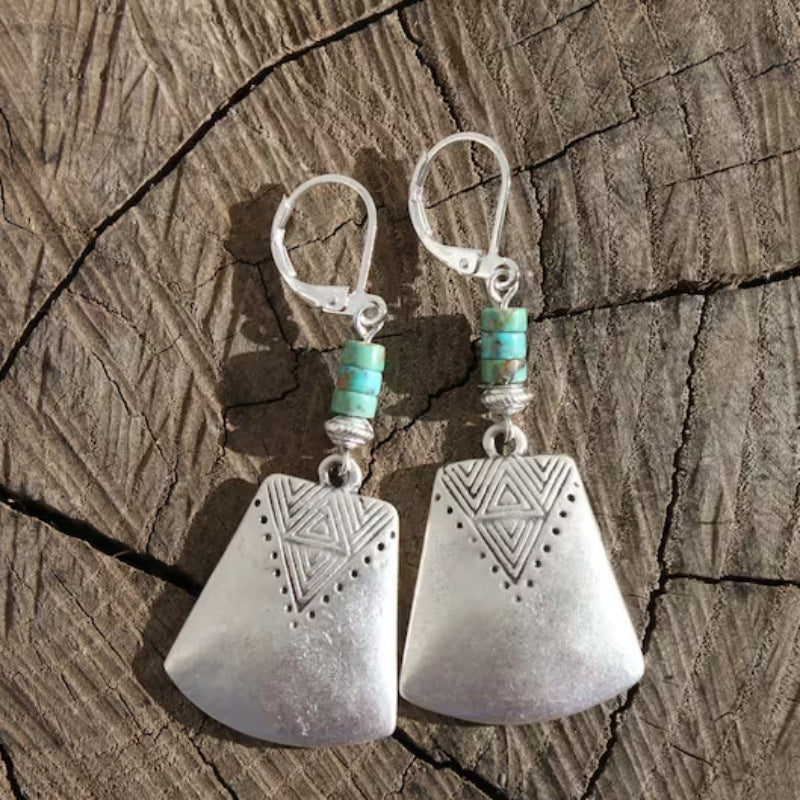 Bohemian Turquoise Earrings
