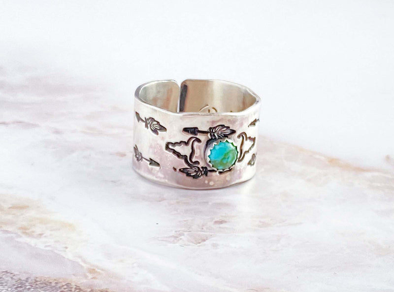 Bohemian Turquoise Ring