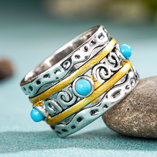 Bohemian Turquoise Ring