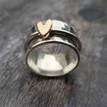 Handmade vintage gold ring