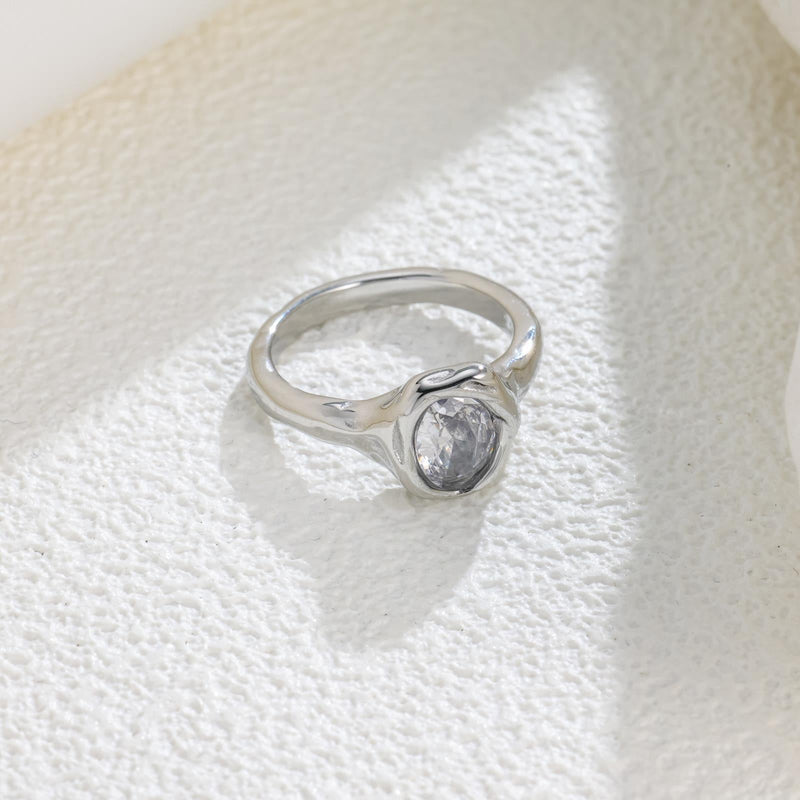 Classic Crystal Ring