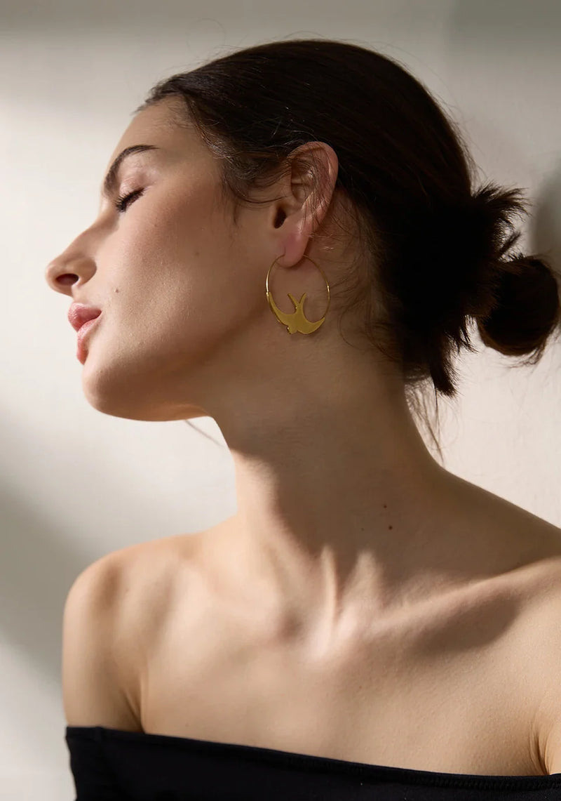 Classic Gold Hoop Earrings