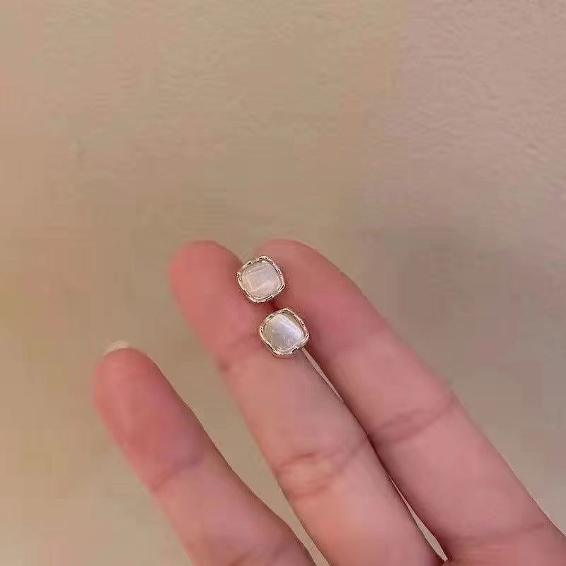 Classic Moonstone Earrings