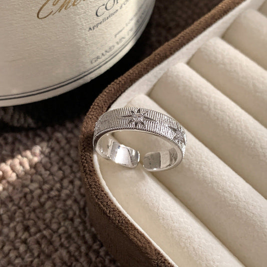 Classic Star Silver Ring