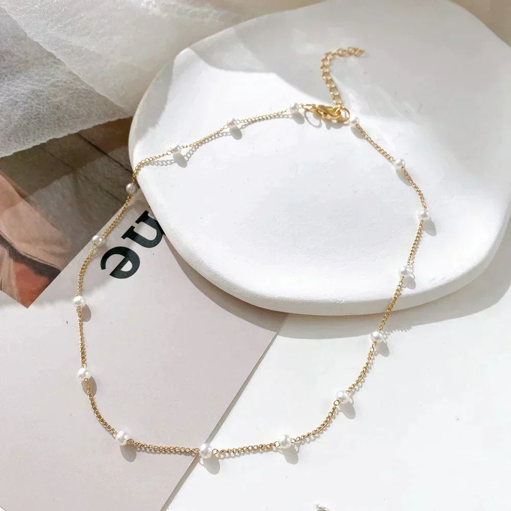 Charming gold necklace for every occasion