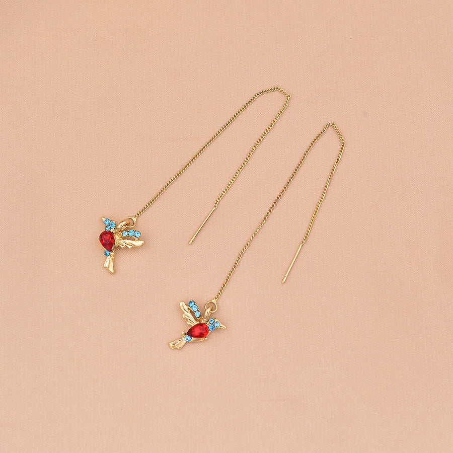 Colorful Bird Earrings