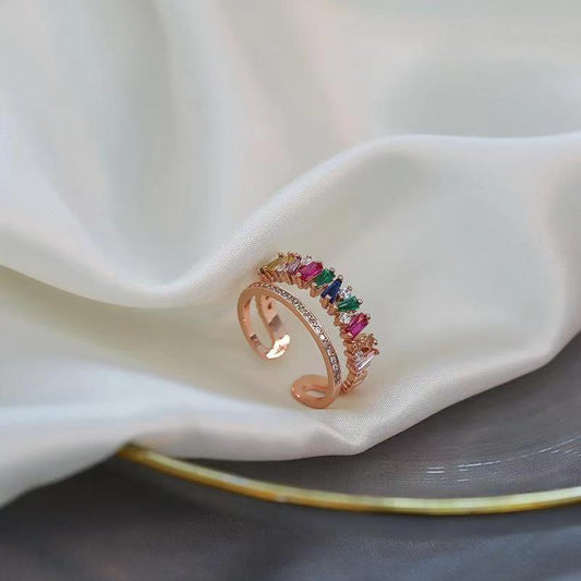 Colorful Rainbow Ring