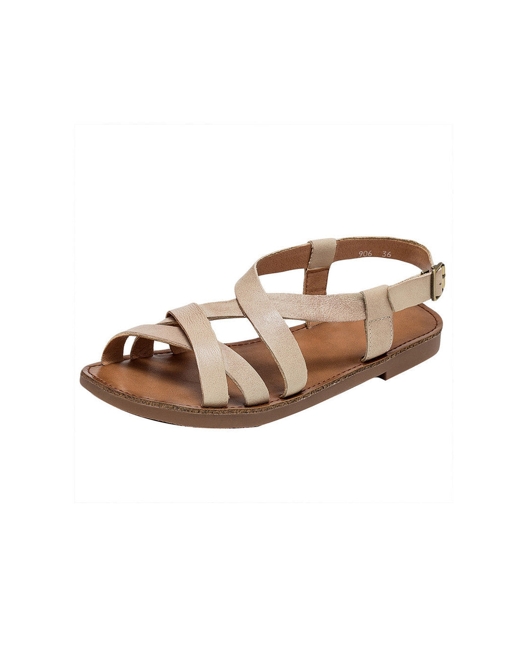 Lightweight leather sandals