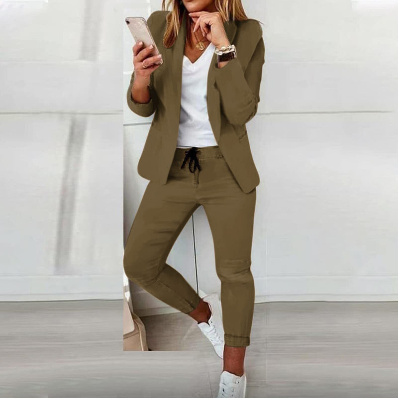 KS | Two-piece blazer suit set