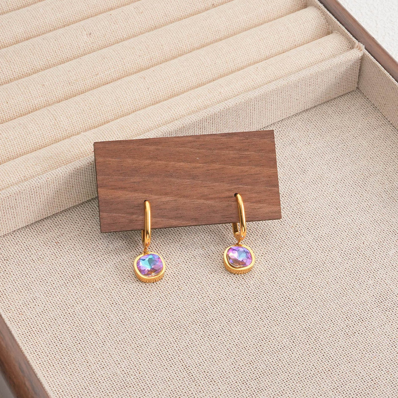 Elegant Amethyst Earrings