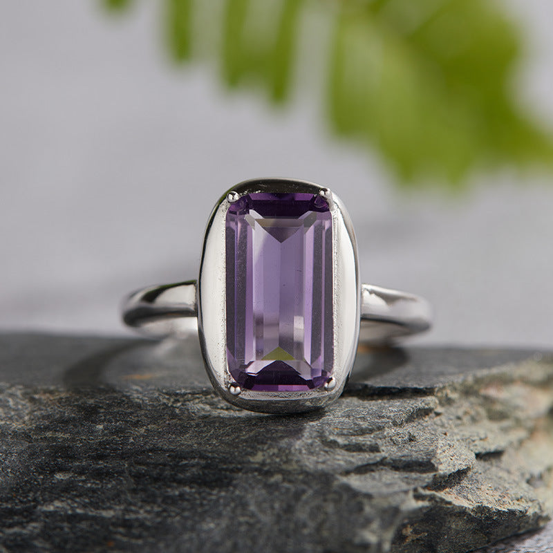 Elegant Amethyst Ring