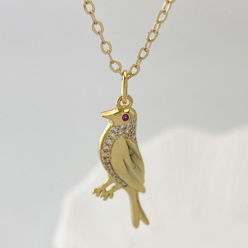 Elegant Bird Necklace