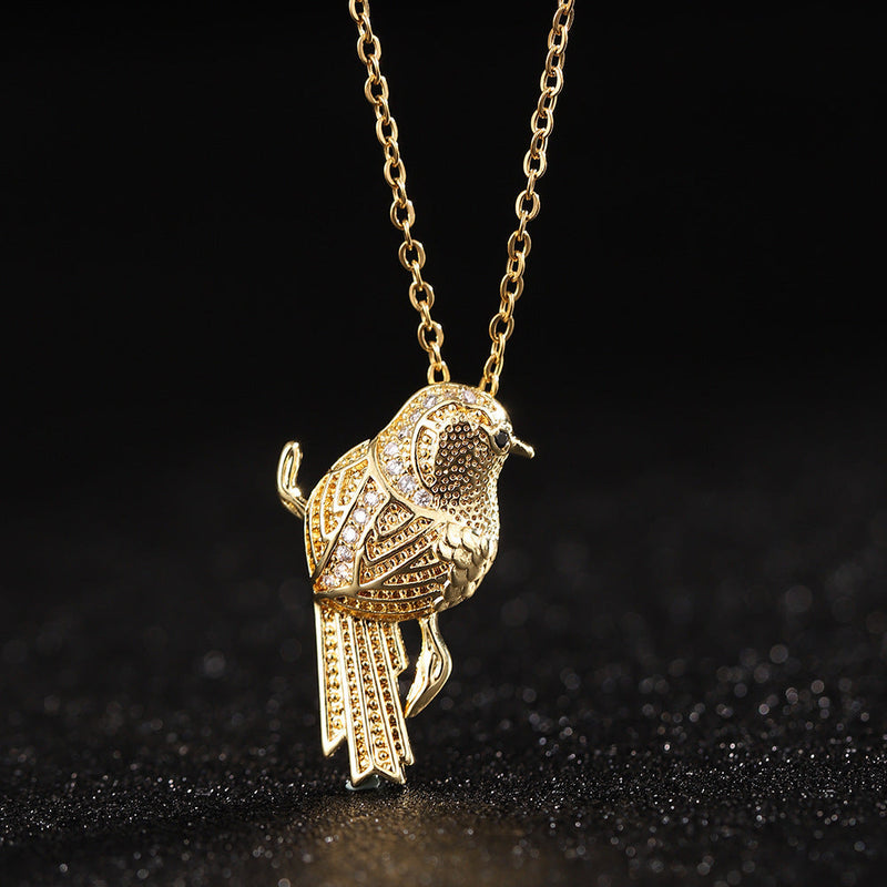Elegant Bird Necklace