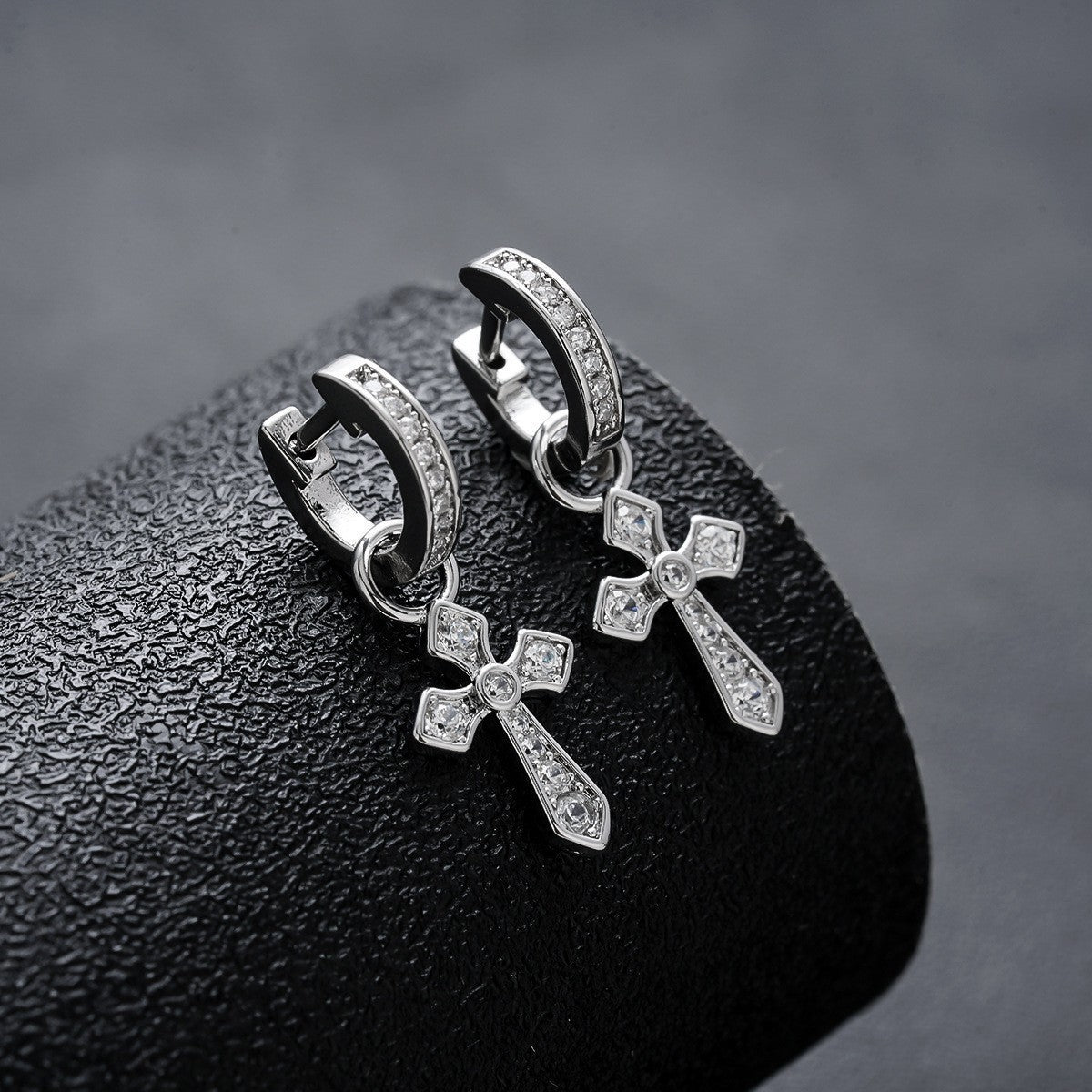 Elegant Cross Earrings