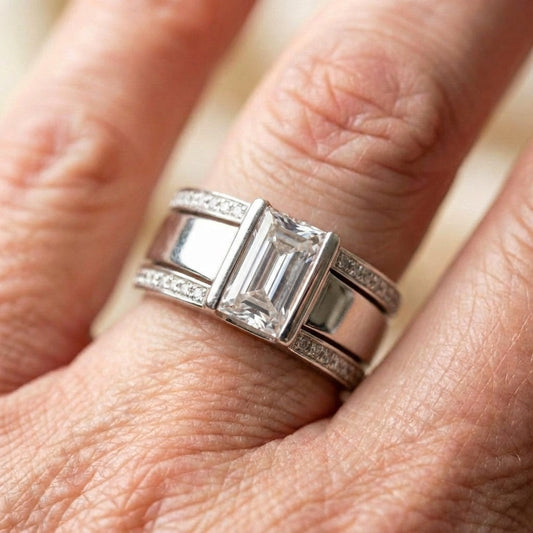 Crystal Geometric Ring